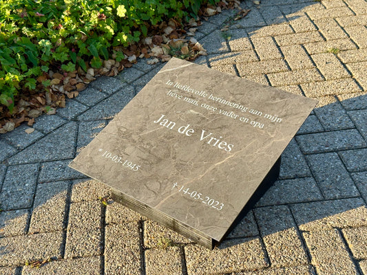 Tijdelijke grafbedekking algemeen graf