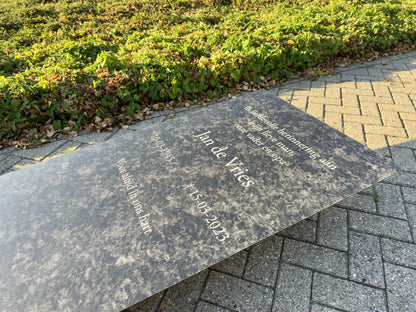 Tijdelijke grafbedekking regulier graf 70x150 cm detail