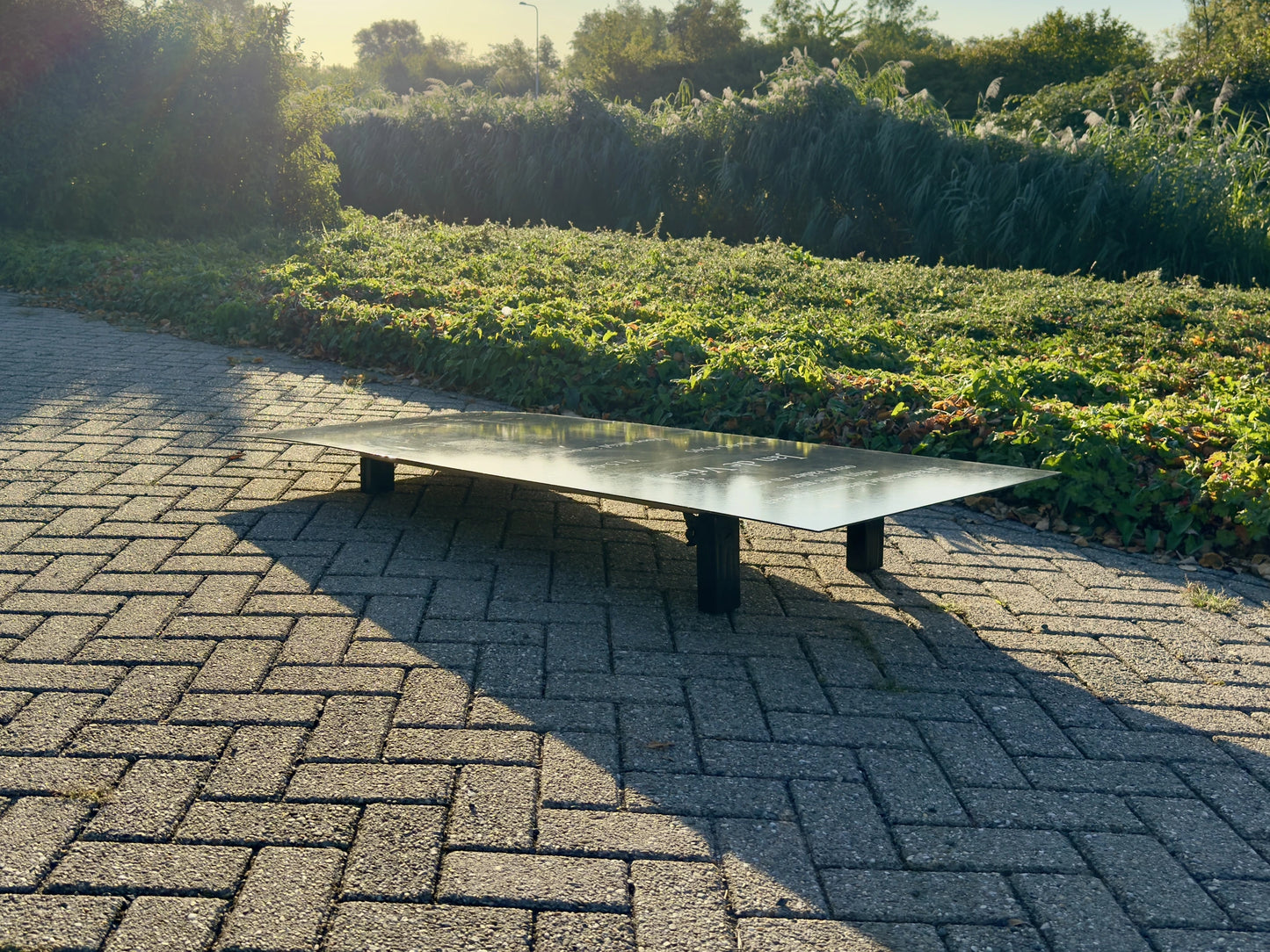 Tijdelijke grafbedekking regulier graf 70x150 cm achterzijde